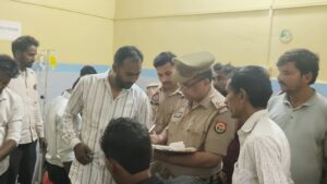 असदपुर मंदिर के पास दो बाइकों की आमने-सामने भिड़ंत, चार घायल